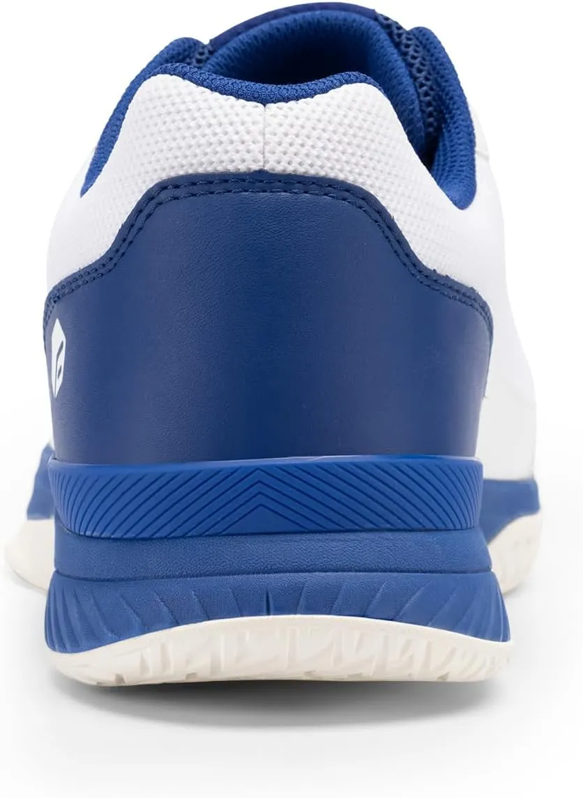 FitVille Wide Pickleball Shoes for Men Tennis Shoes Sneakers for All Court Racquetball Athletic Shoes for Racquet Sport | Arch Support & Wide Toe Box