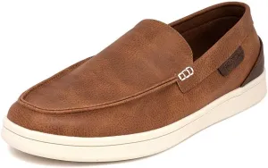 Nautica Men's Slip-On Loafers Casual Moc Toe Sneakers Boat Shoes Slipper for Men ?C Lightweight & Comfortable - Derwin