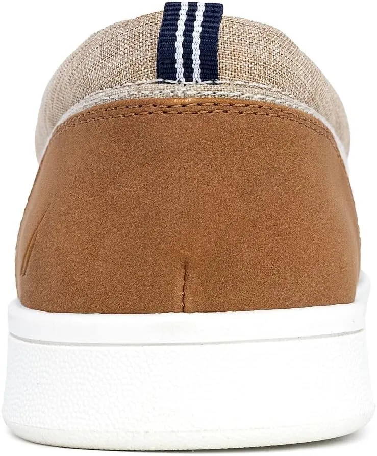 Nautica Men's Slip-On Loafers Casual Moc Toe Sneakers Boat Shoes Slipper for Men ?C Lightweight & Comfortable - Derwin
