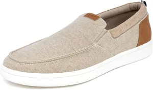 Nautica Men's Slip-On Loafers Casual Moc Toe Sneakers Boat Shoes Slipper for Men ?C Lightweight & Comfortable - Derwin